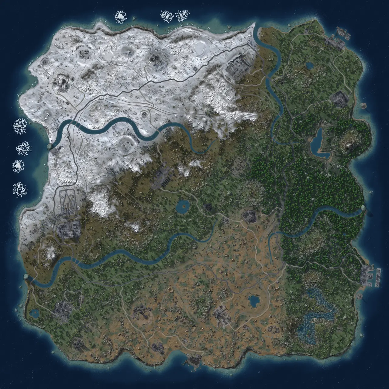 Rust Map: Custom Map