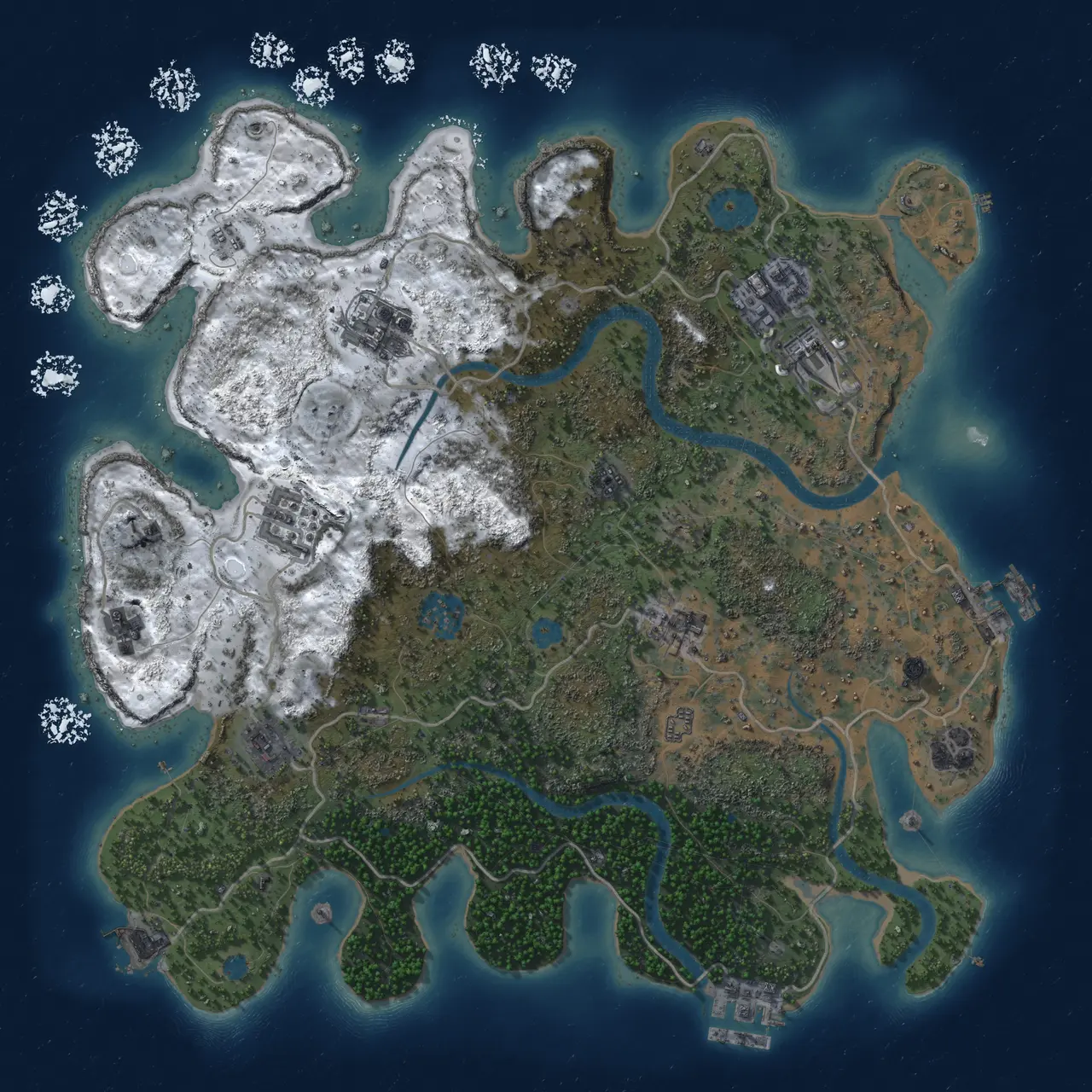 Rust Map: Custom Map