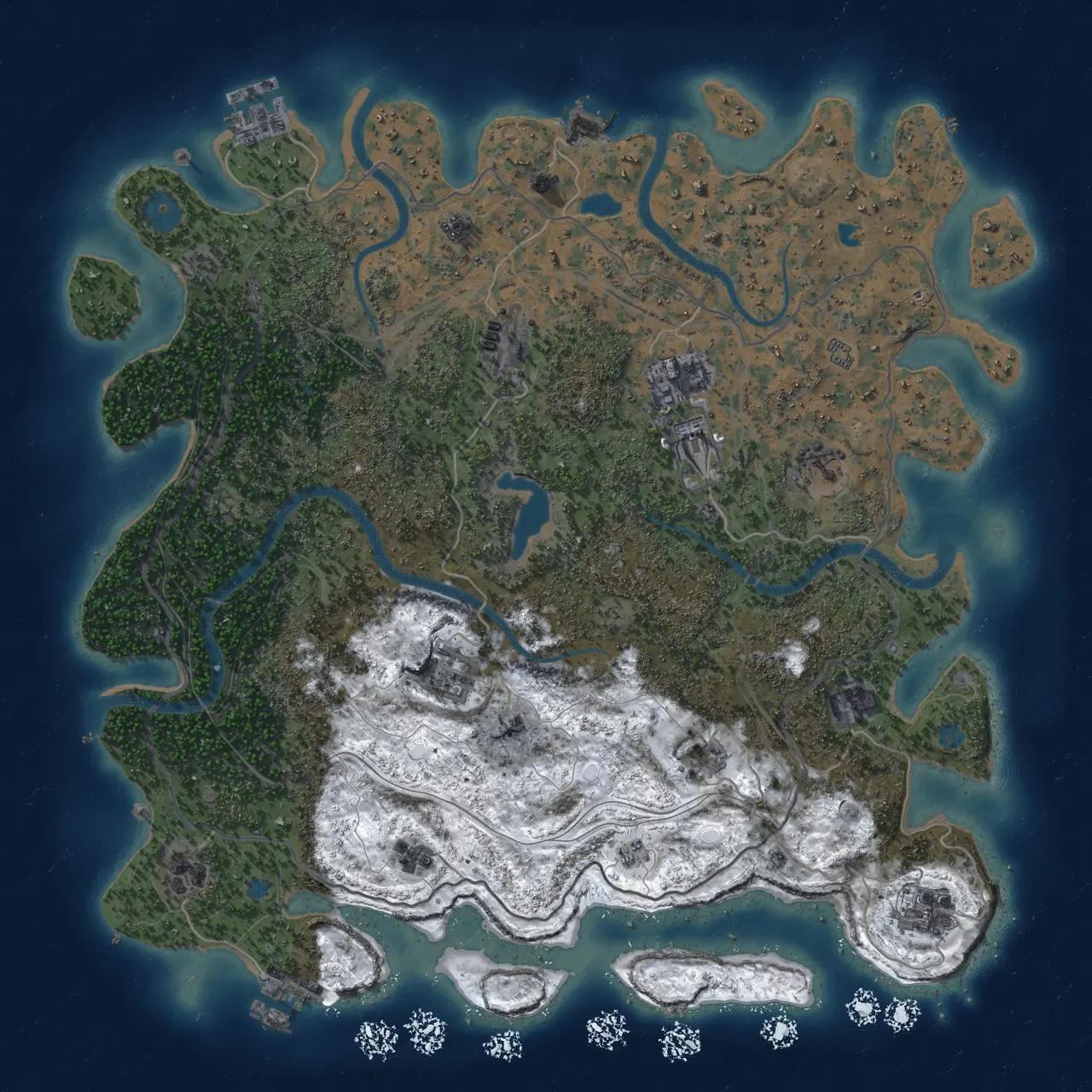 Rust Map: Custom Map