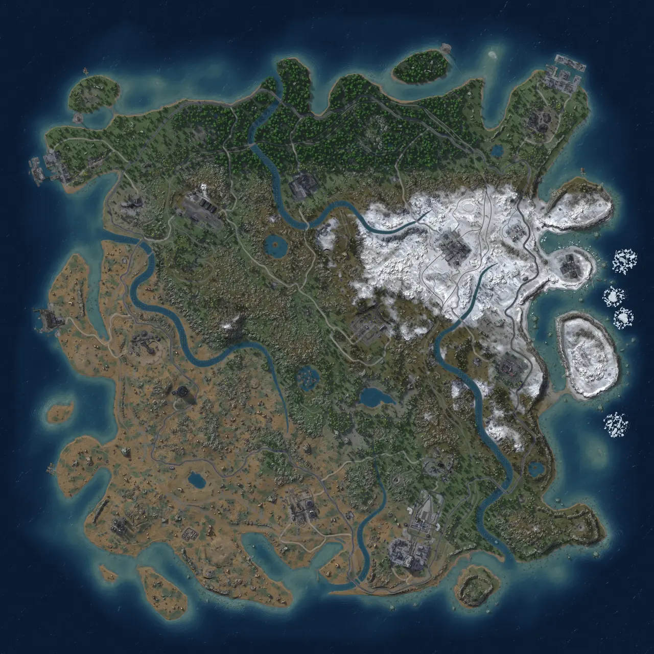Rust Map: Custom Map