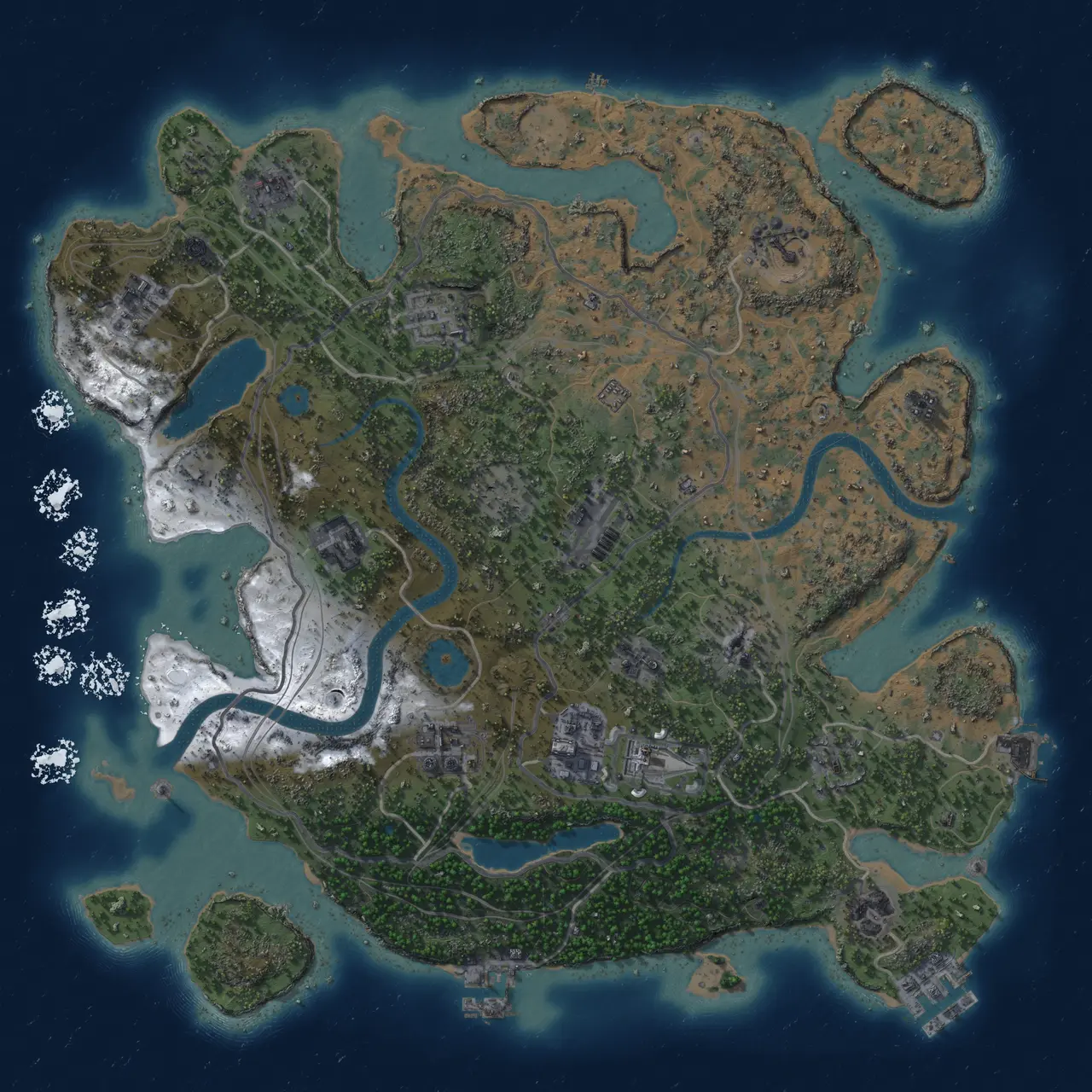 Rust Map: Custom Map