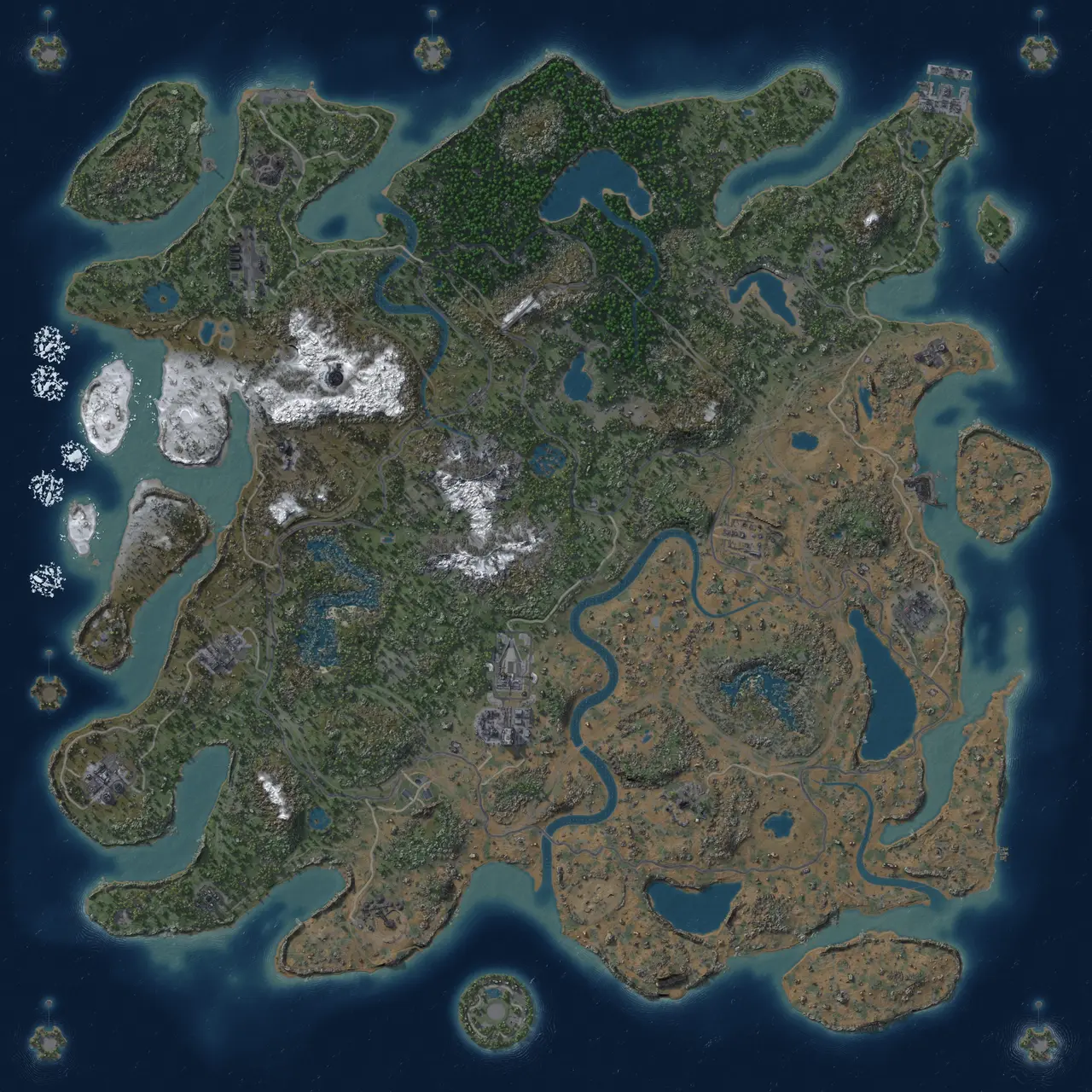 Rust Map: Custom Map