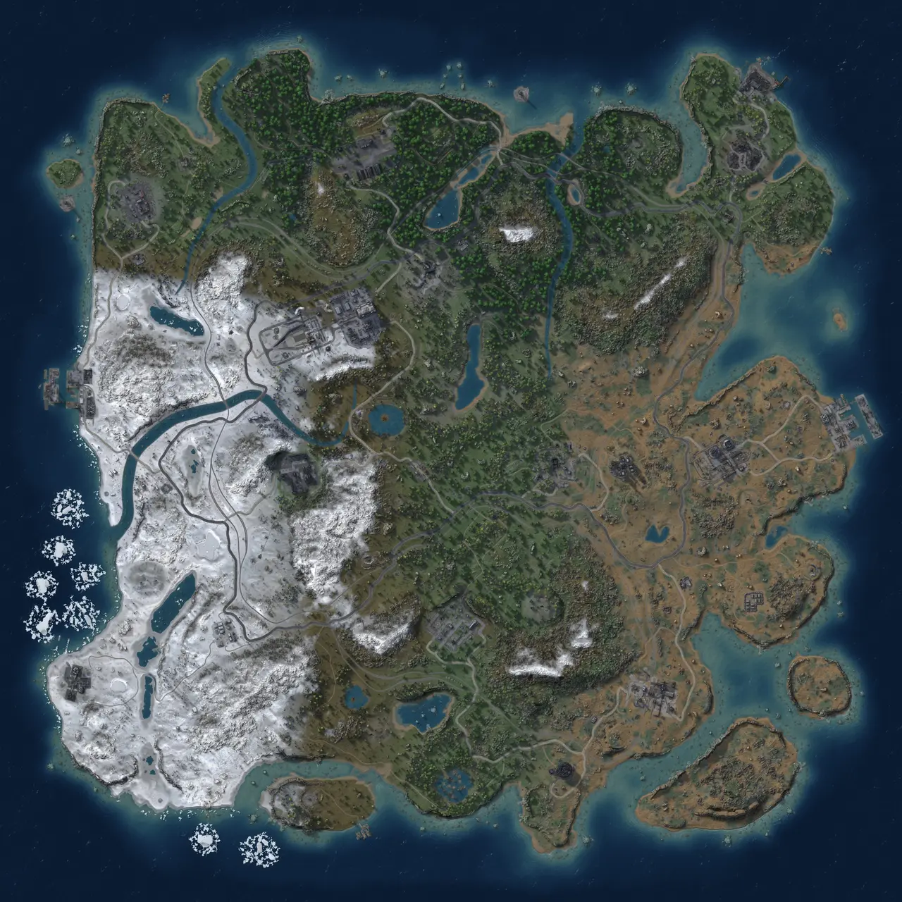 Rust Map: Custom Map
