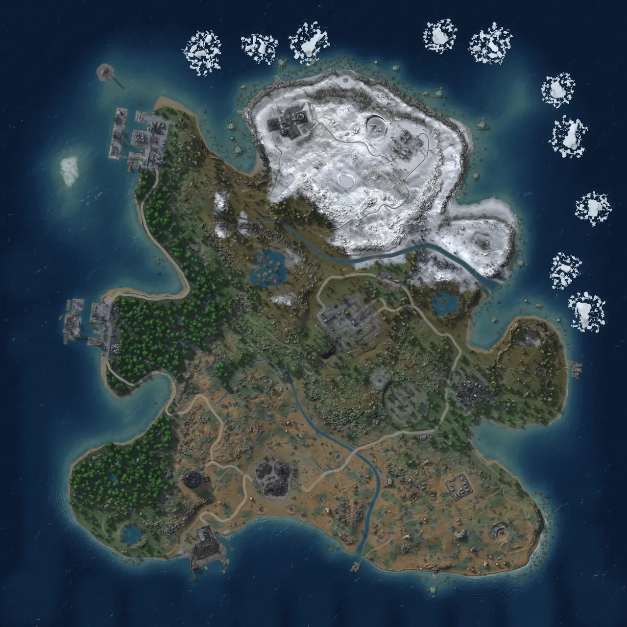 Rust Map: Custom Map