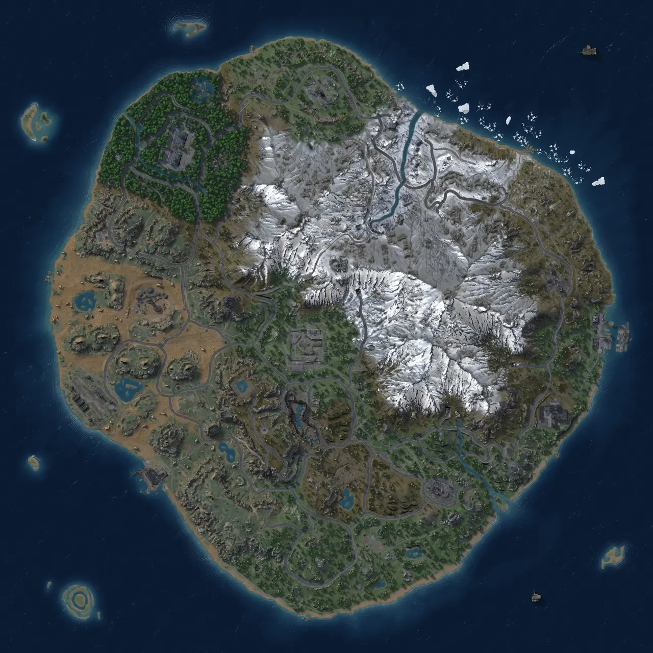 Rust Map: Custom Map