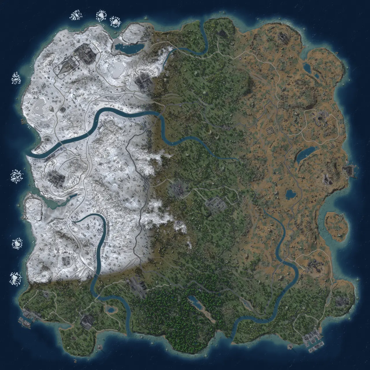 Rust Map: Custom Map