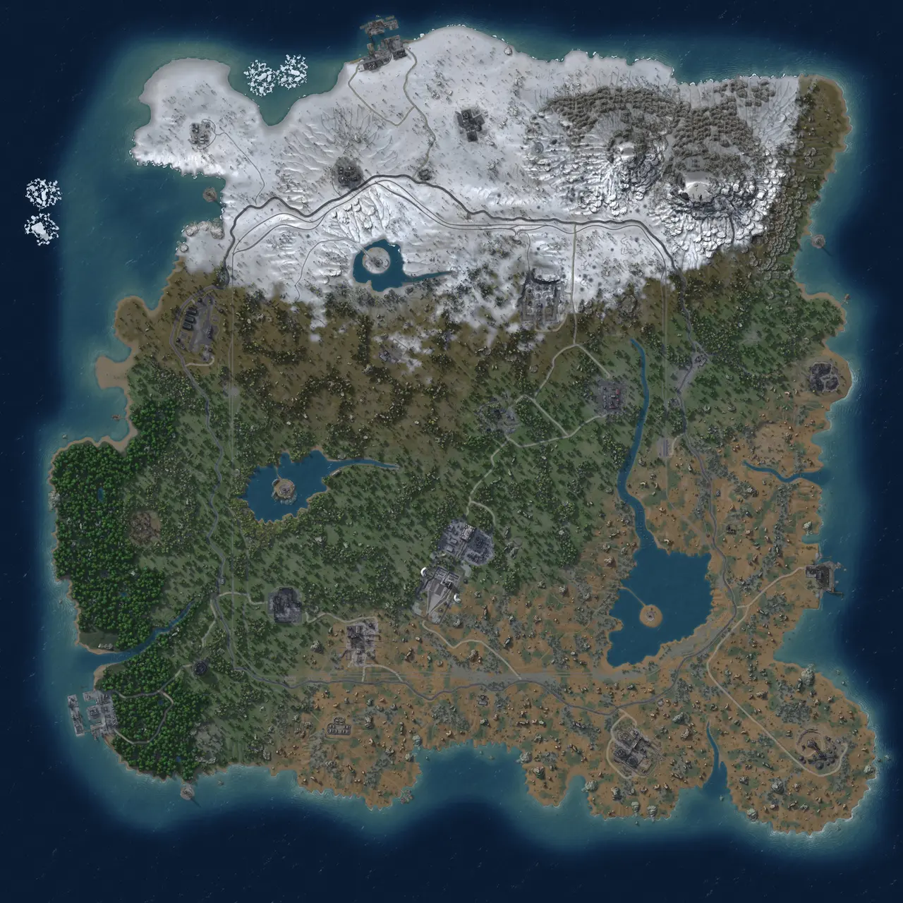 Rust Map: Custom Map