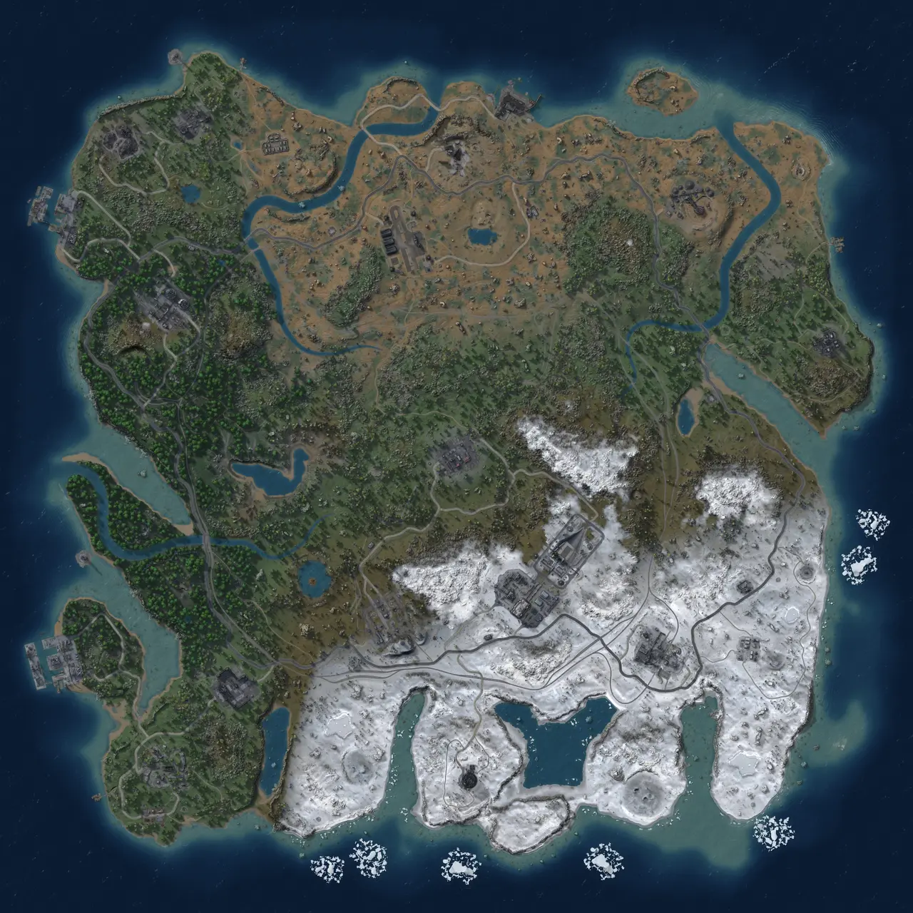 Rust Map: Custom Map