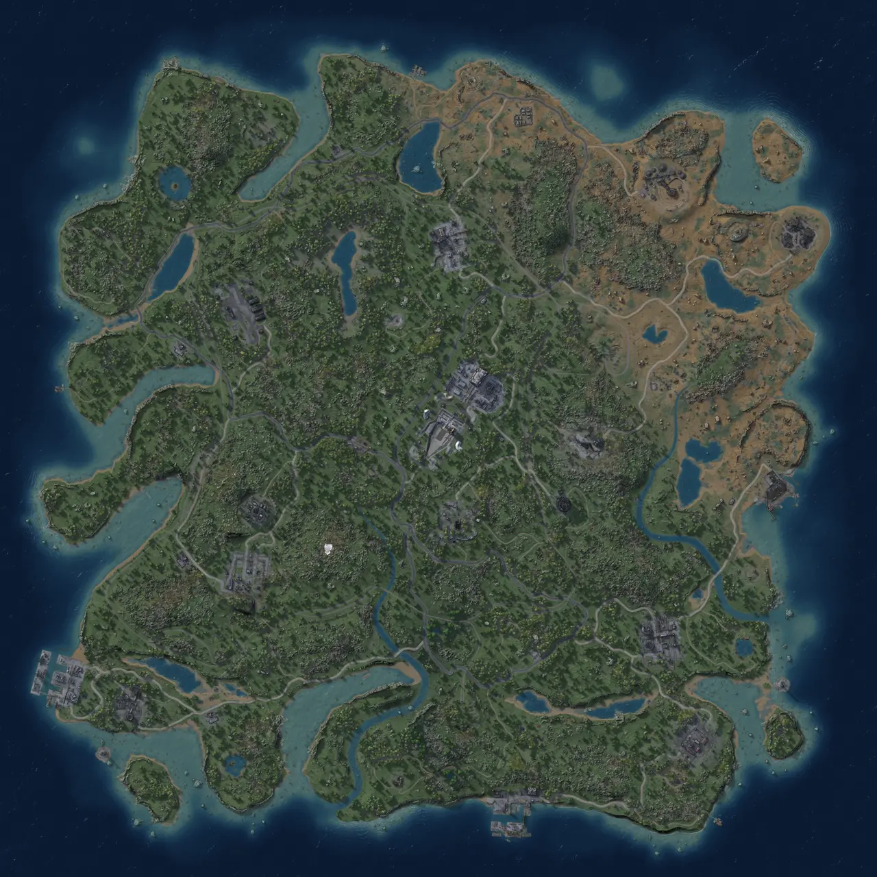 Rust Map: Custom Map