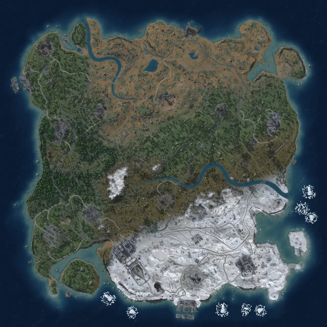 Rust Map: Custom Map