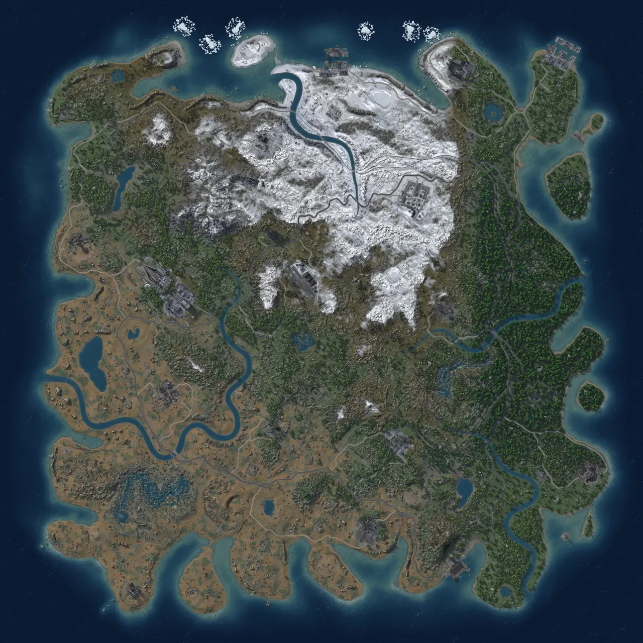 Rust Map: Custom Map