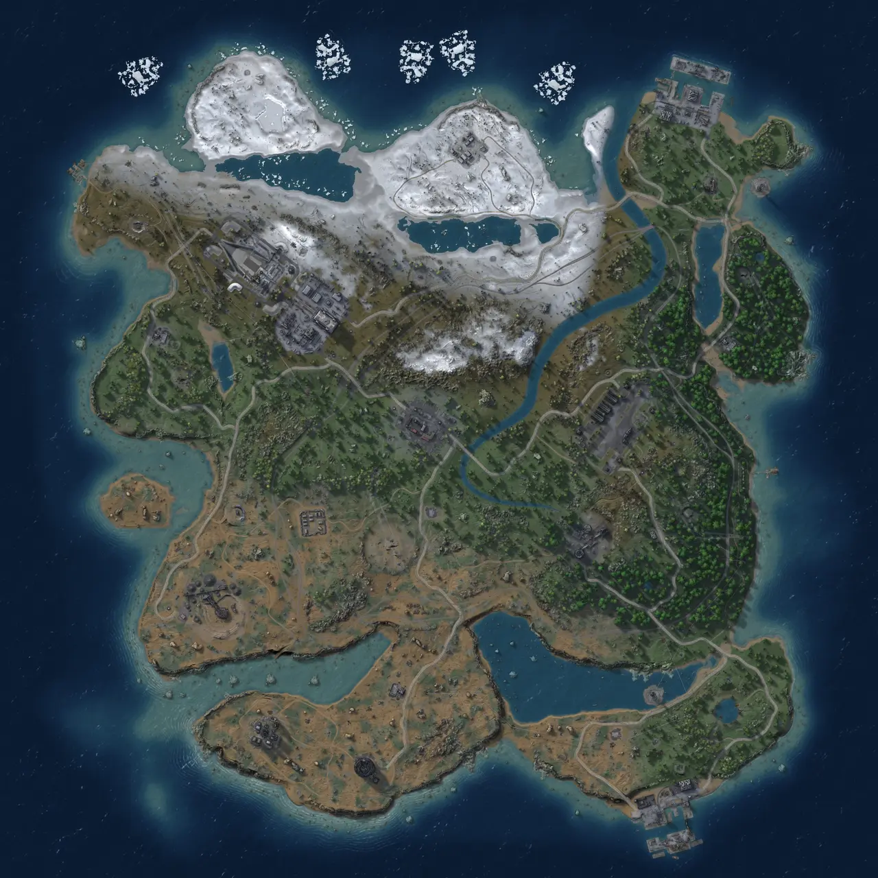 Rust Map: Custom Map