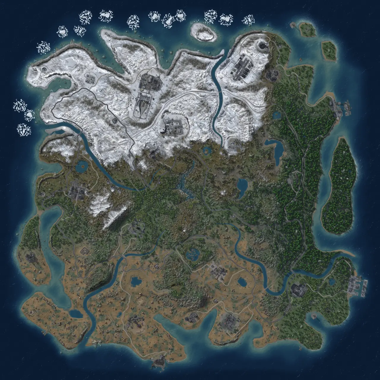 Rust Map: Custom Map