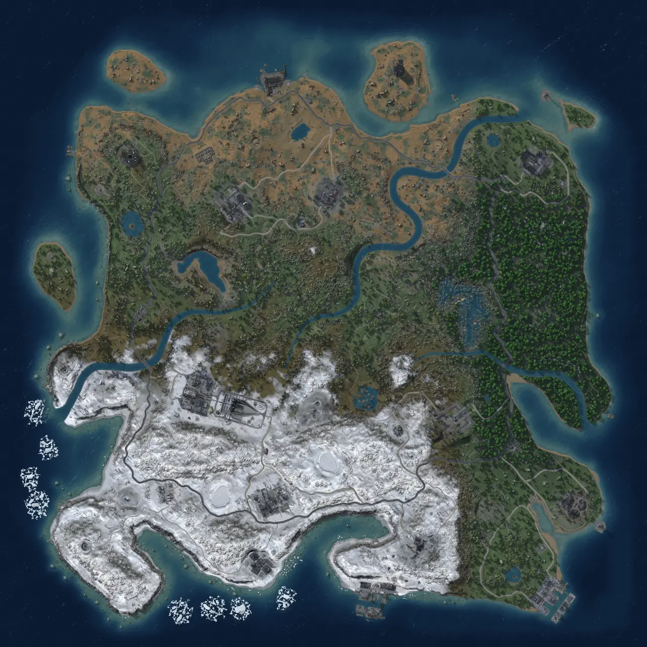 Rust Map: Custom Map