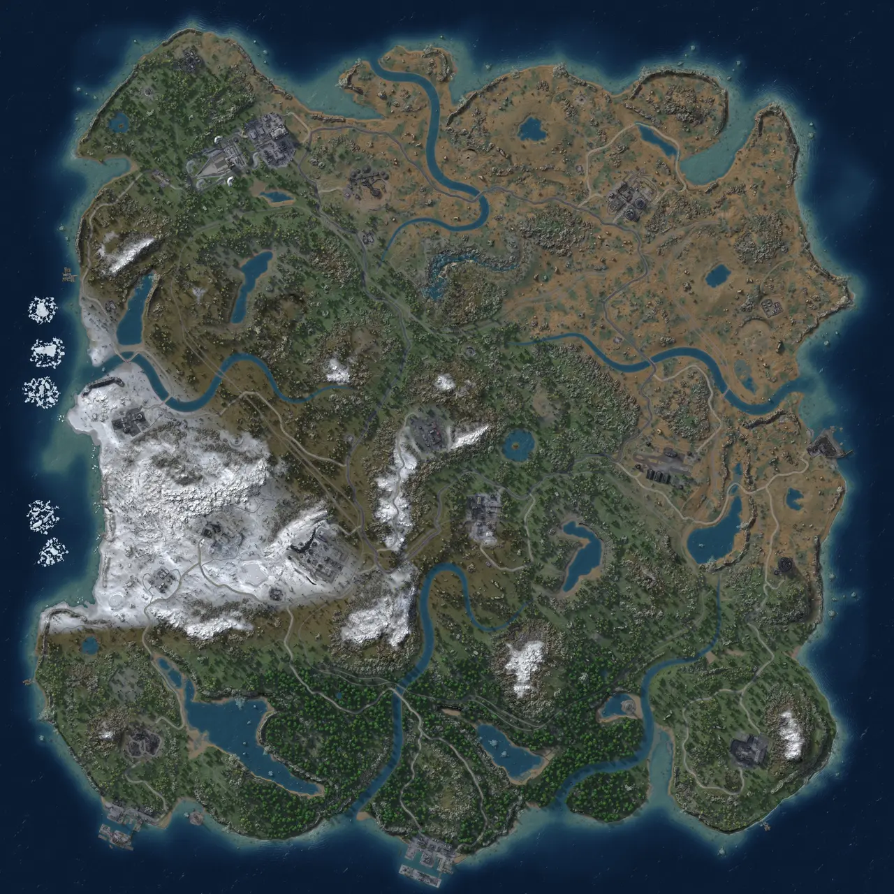 Rust Map: Custom Map
