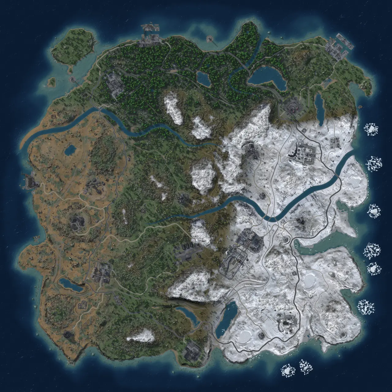 Rust Map: Custom Map