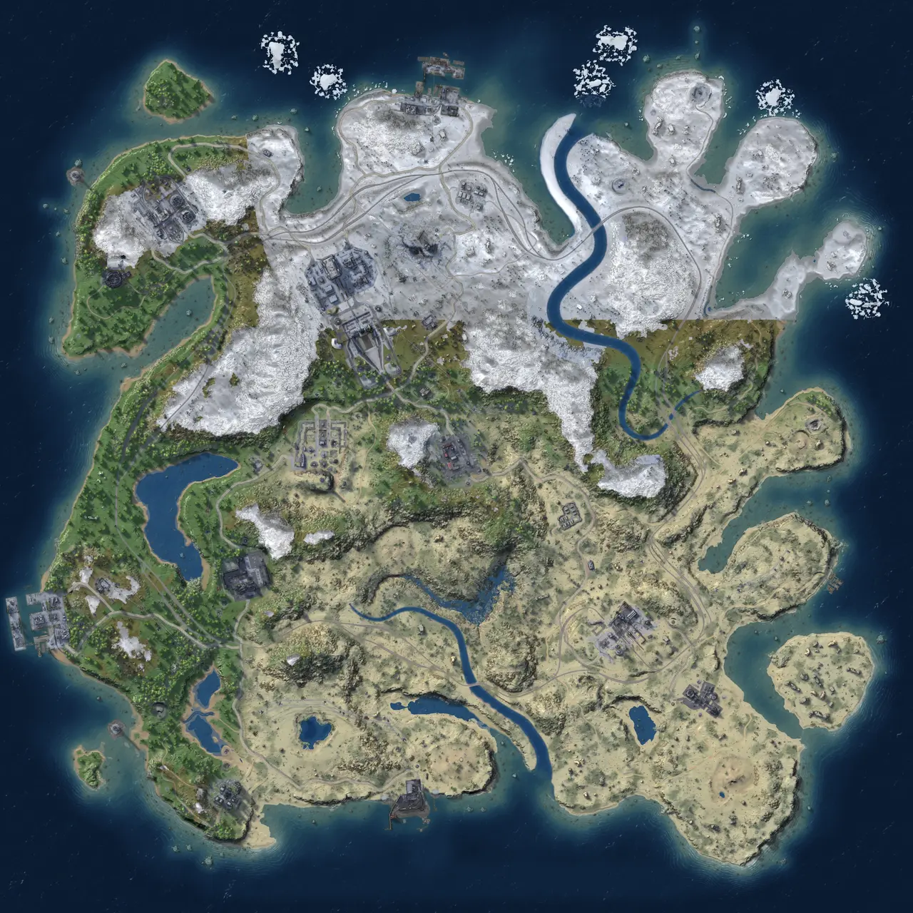 Rust Map: Custom Map