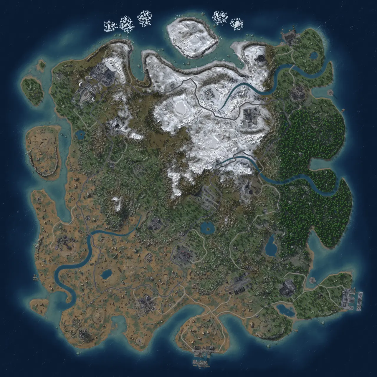 Rust Map: Custom Map