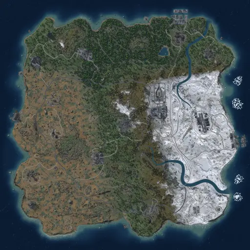 Thumbnail Rust Map: Custom Map