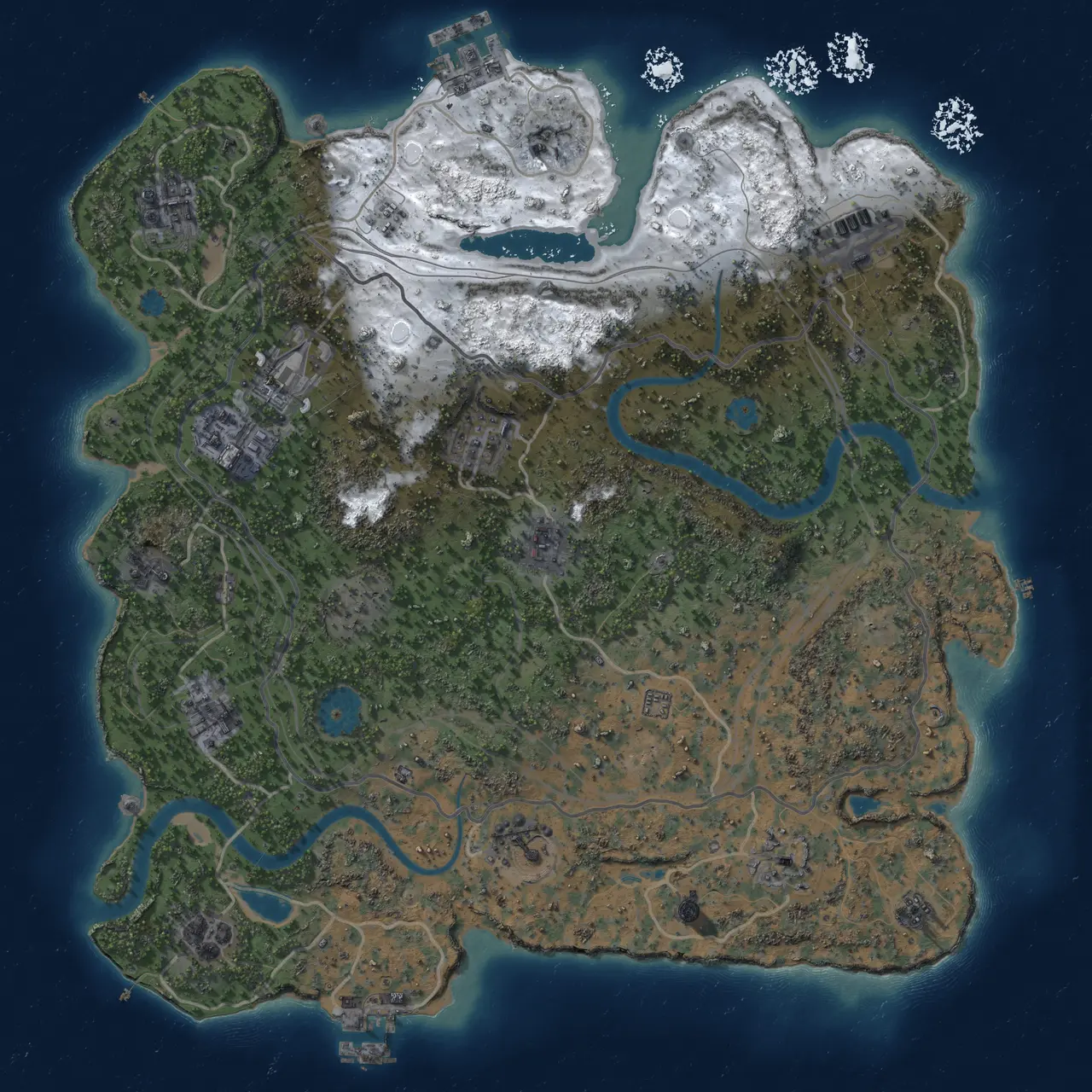 Rust Map: Custom Map