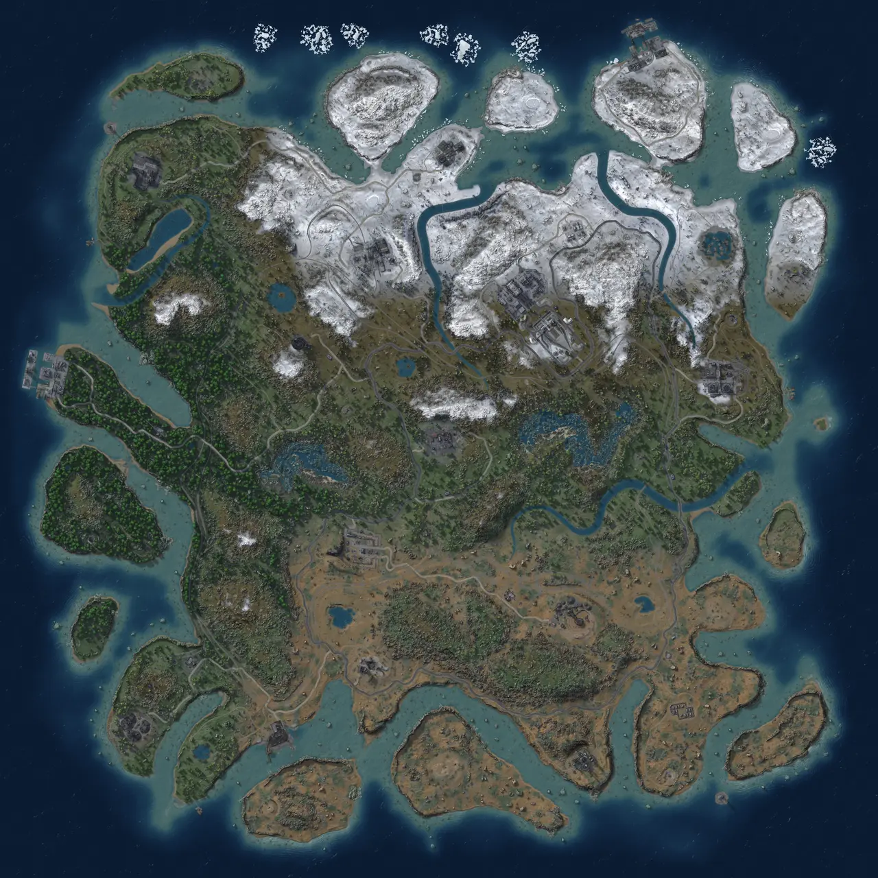 Rust Map: Custom Map