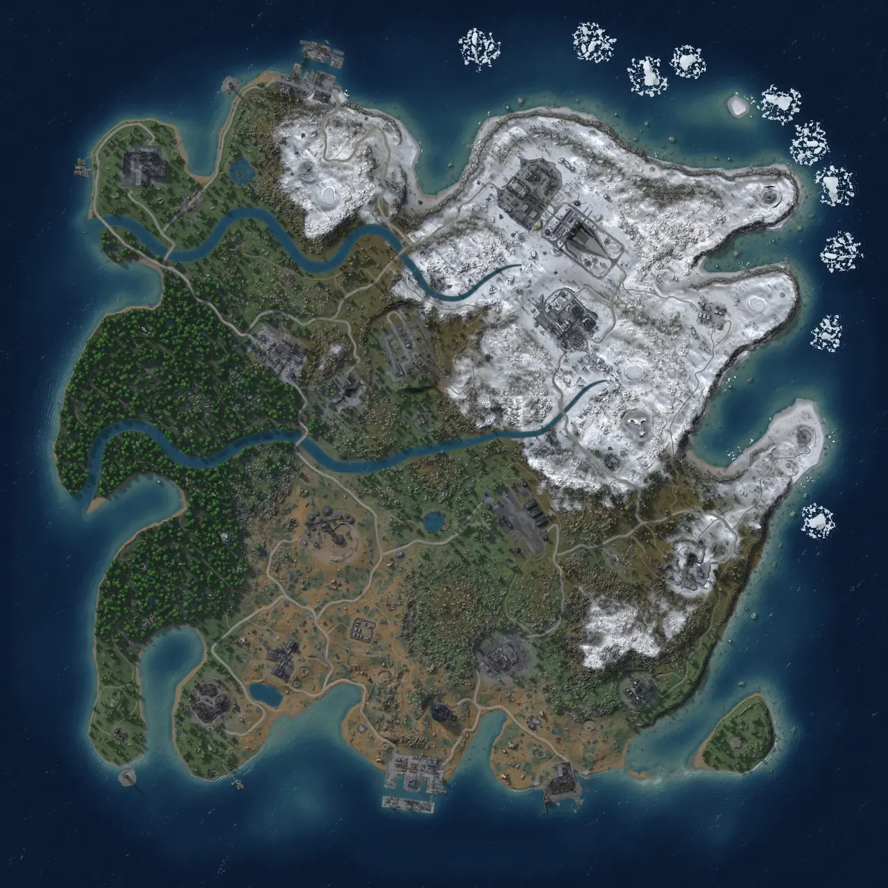 Rust Map: Custom Map