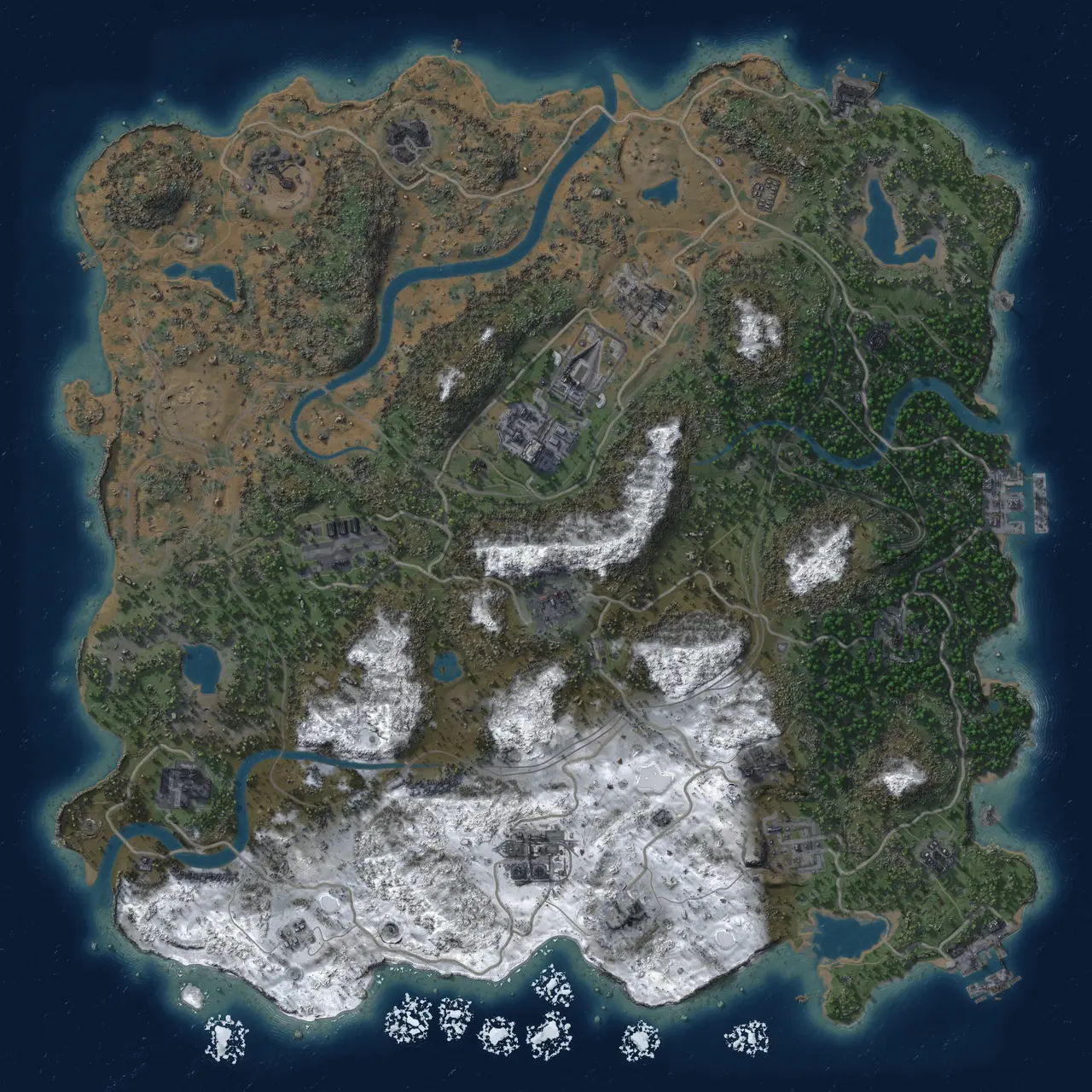 Rust Map: Custom Map