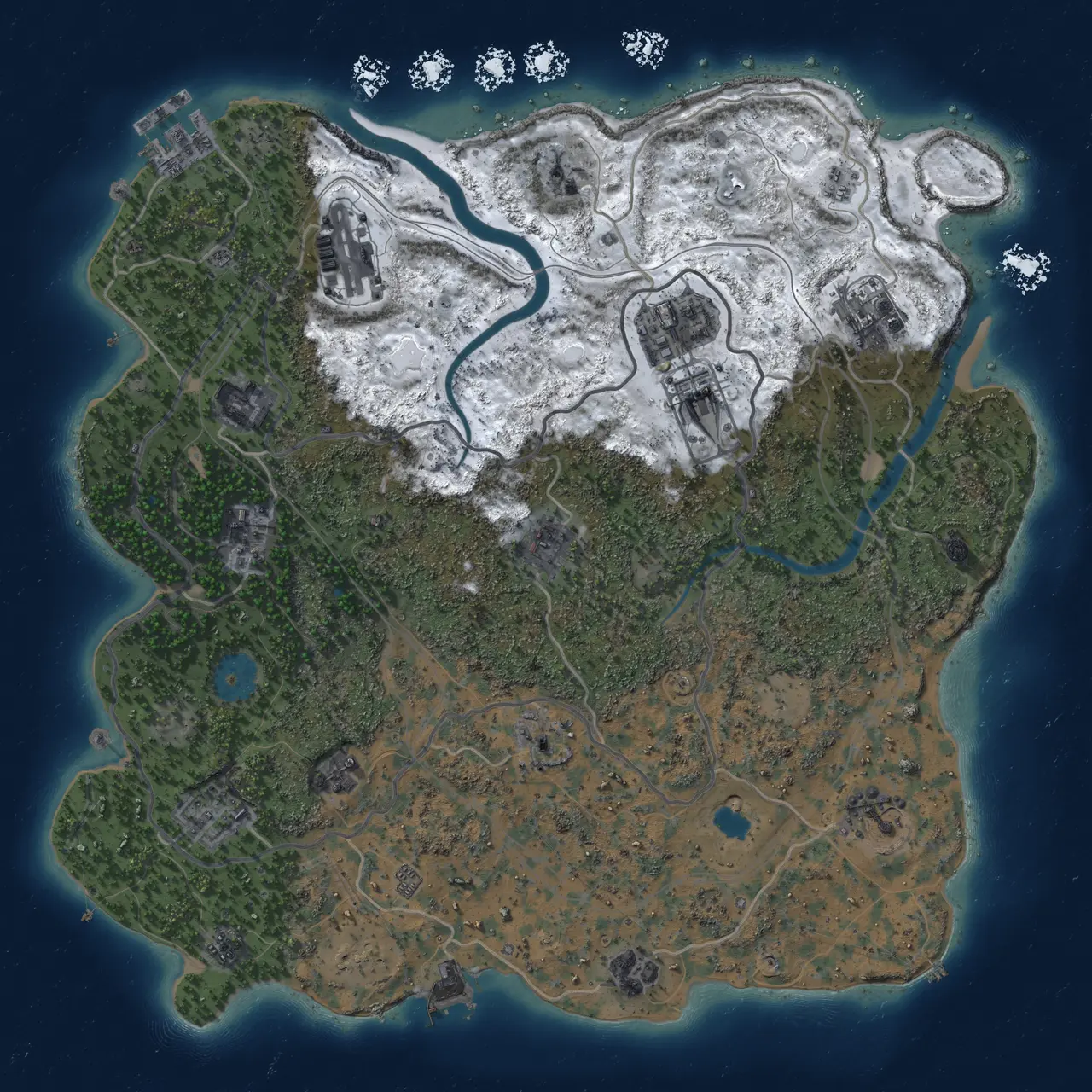 Rust Map: Custom Map