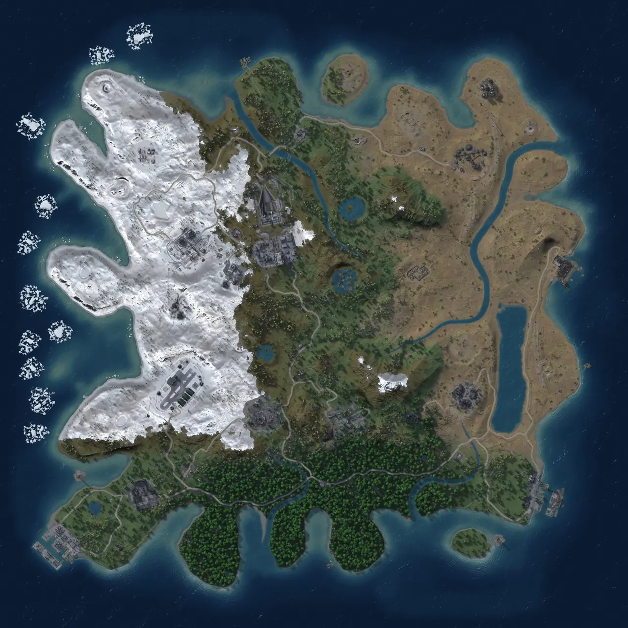 Rust Map: Custom Map