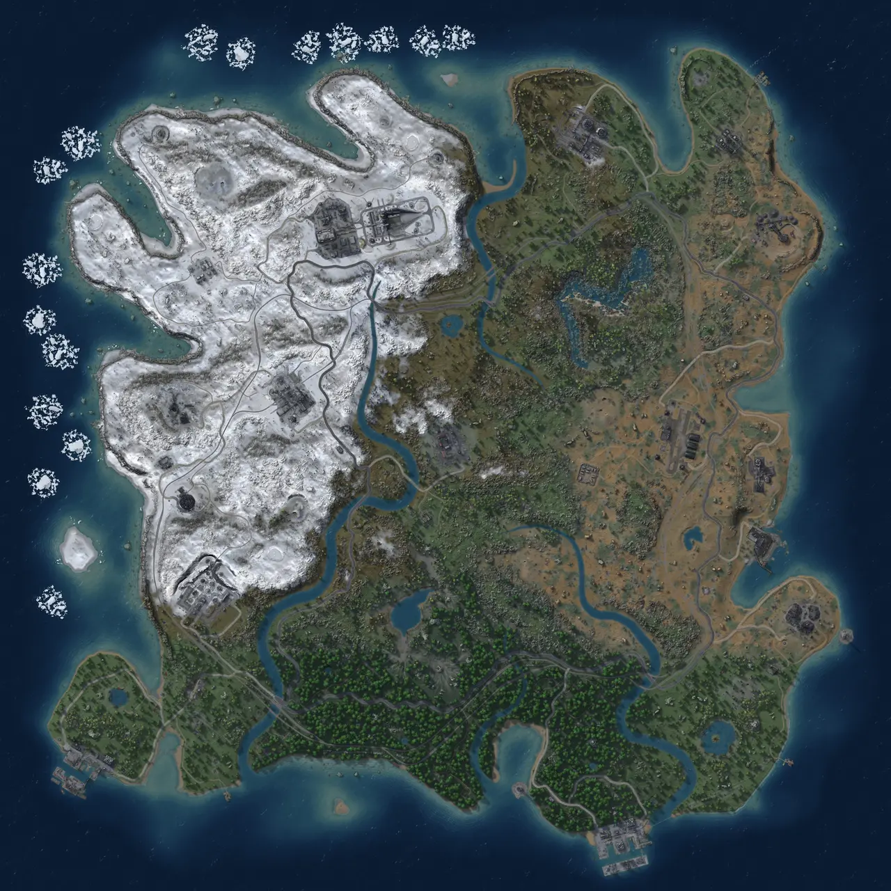 Rust Map: Custom Map