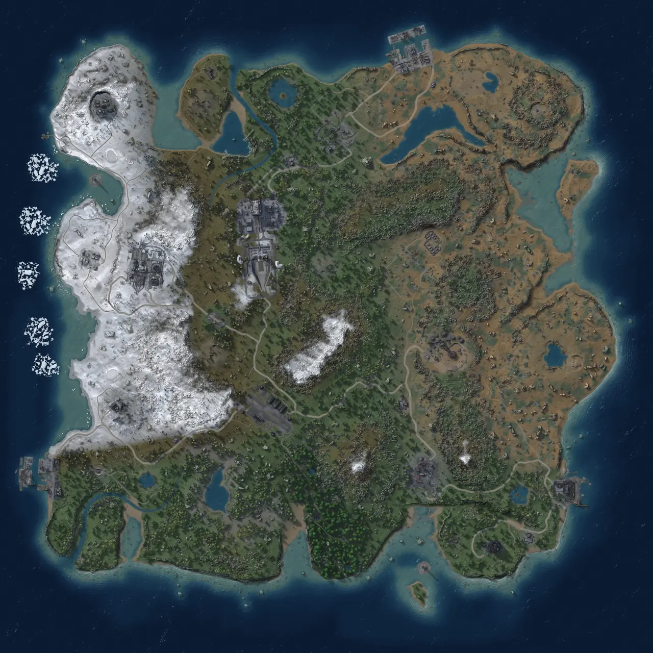 Rust Map: Custom Map