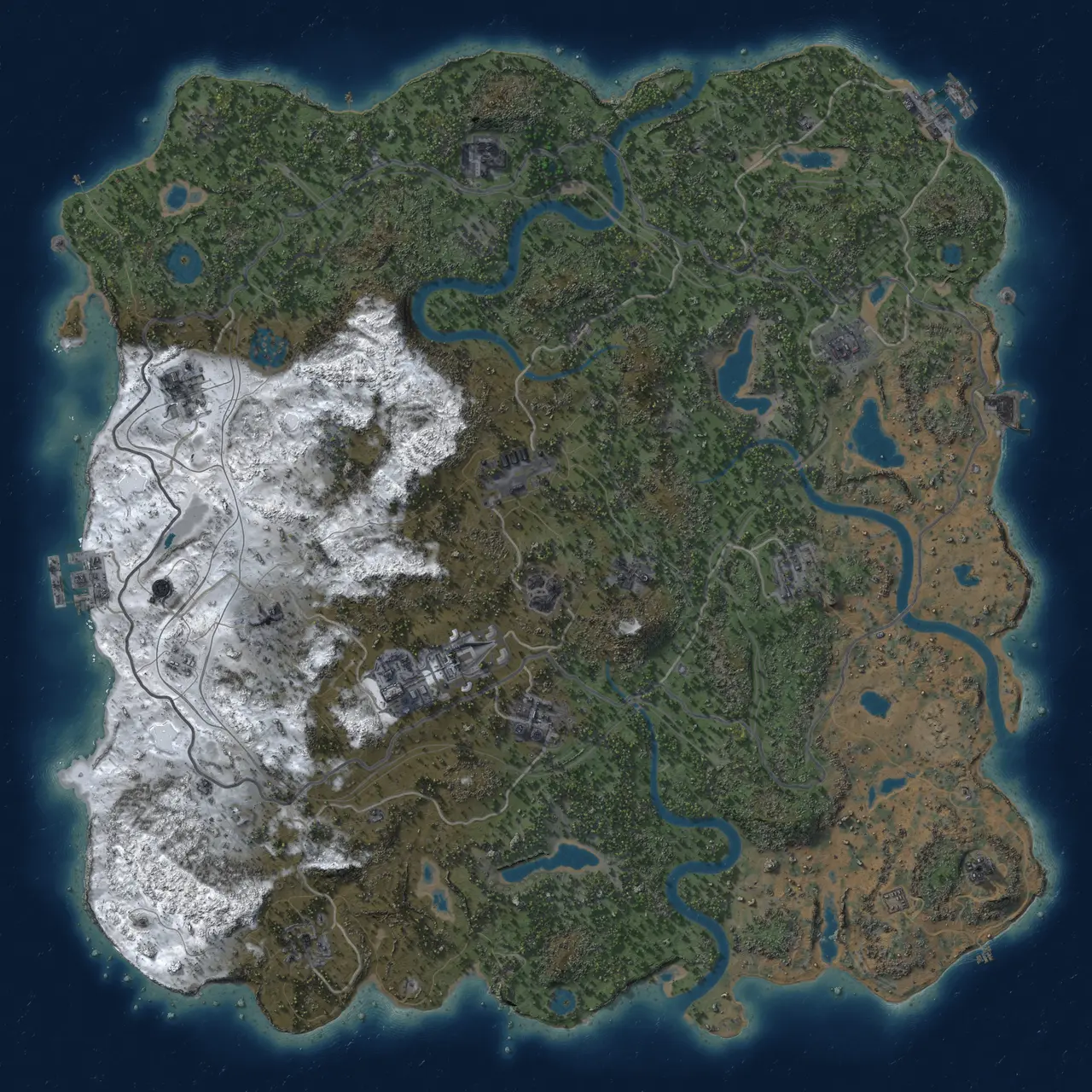 Rust Map: Custom Map