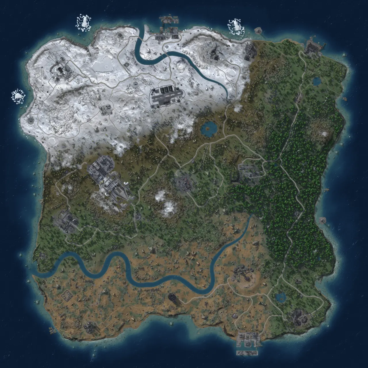 Rust Map: Custom Map