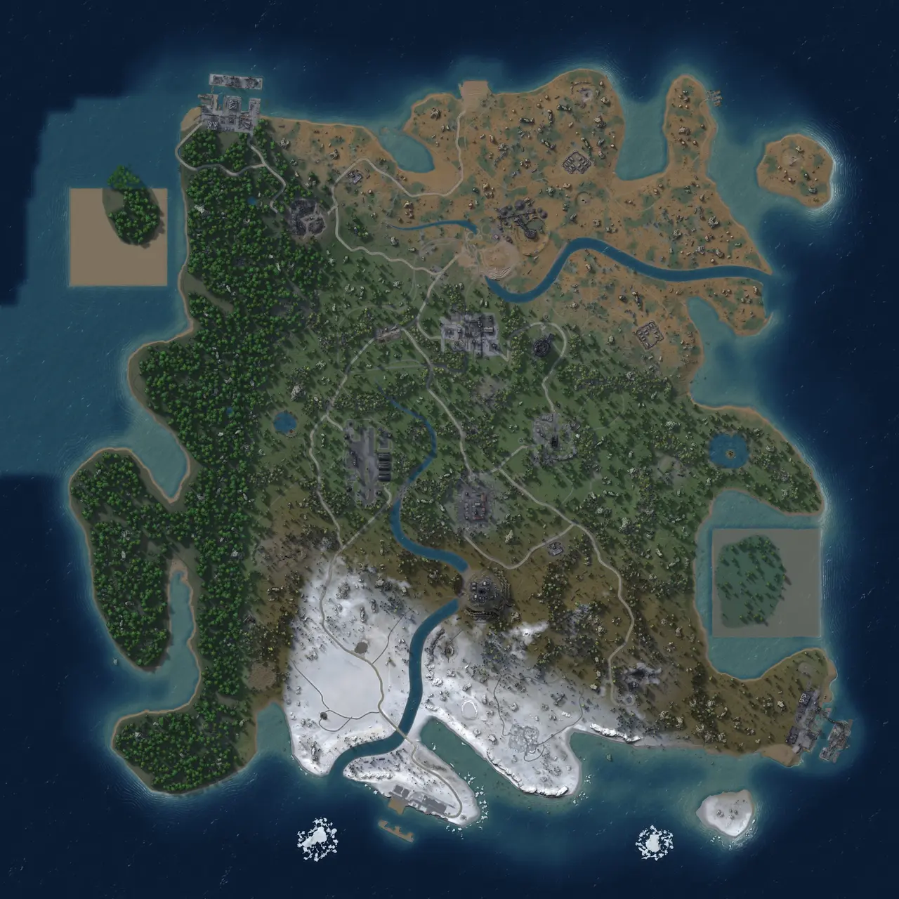 Rust Map: Custom Map
