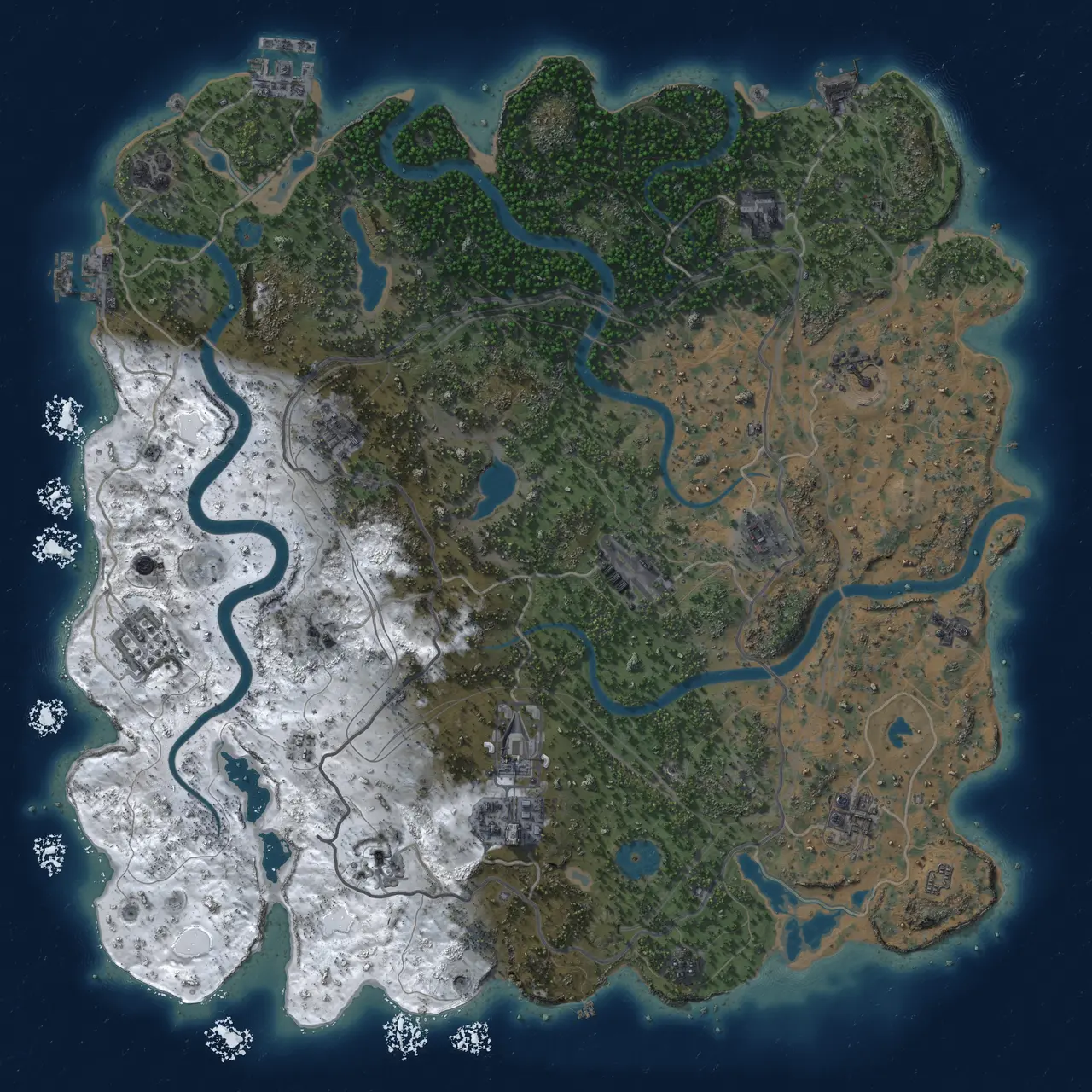 Rust Map: Custom Map