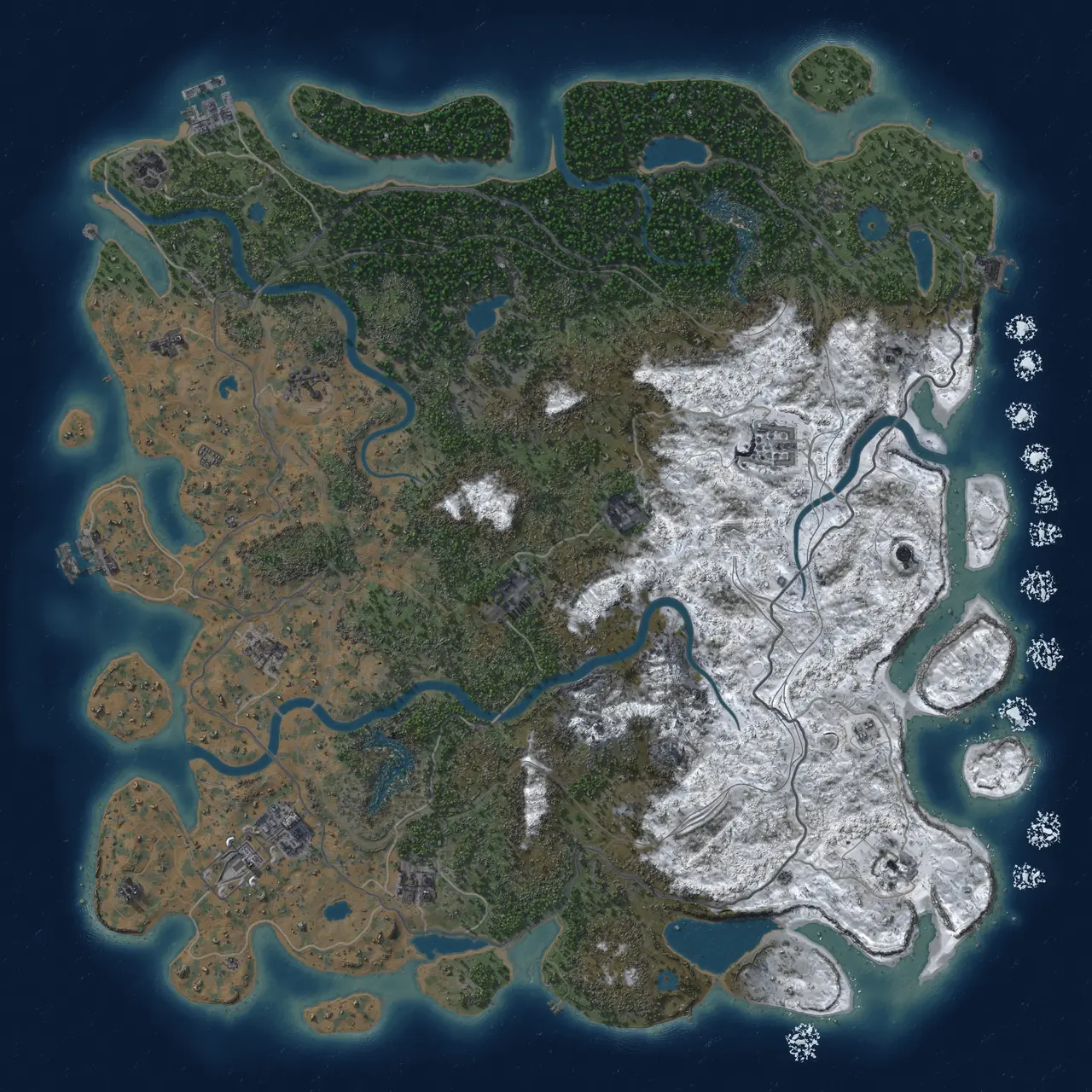 Rust Map: Custom Map