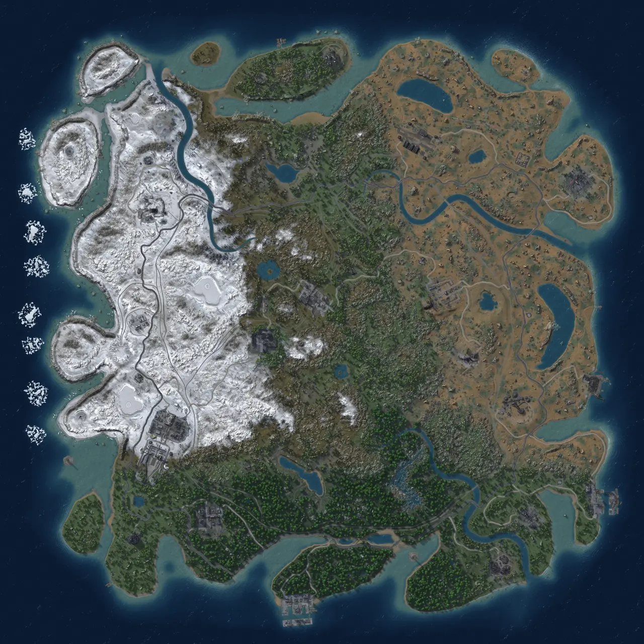 Rust Map: Custom Map