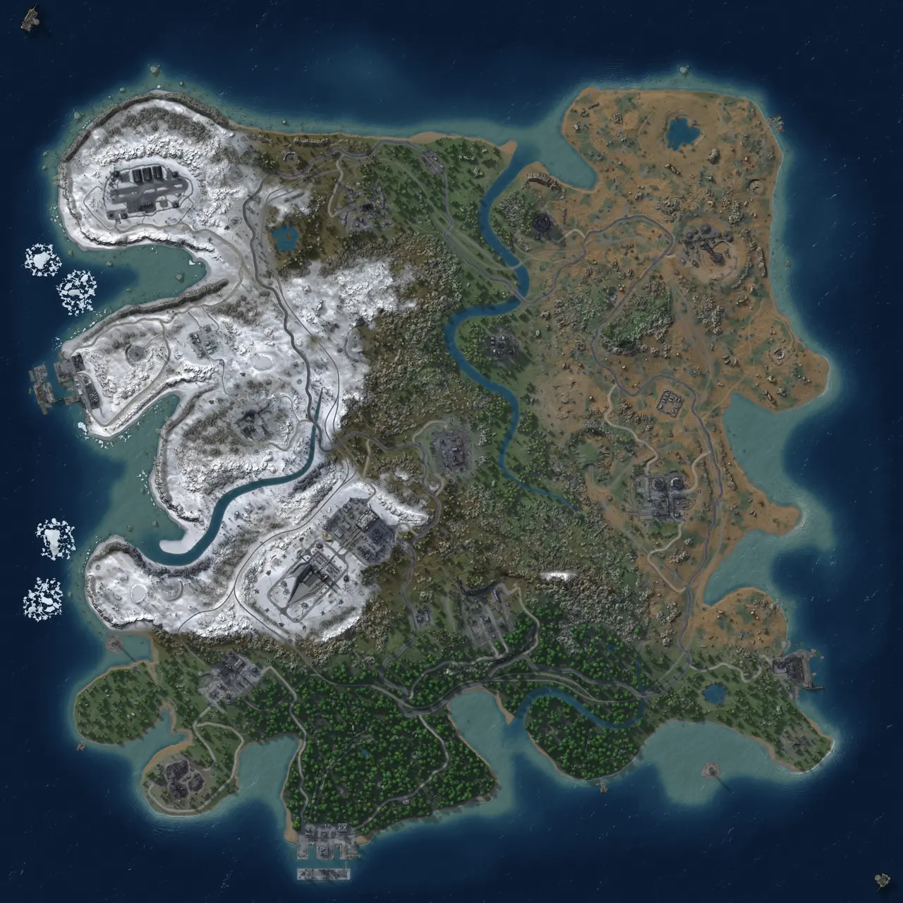 Rust Map: Custom Map