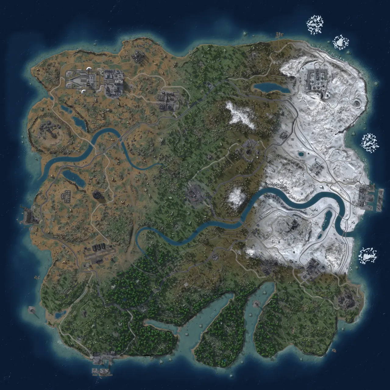 Rust Map: Custom Map