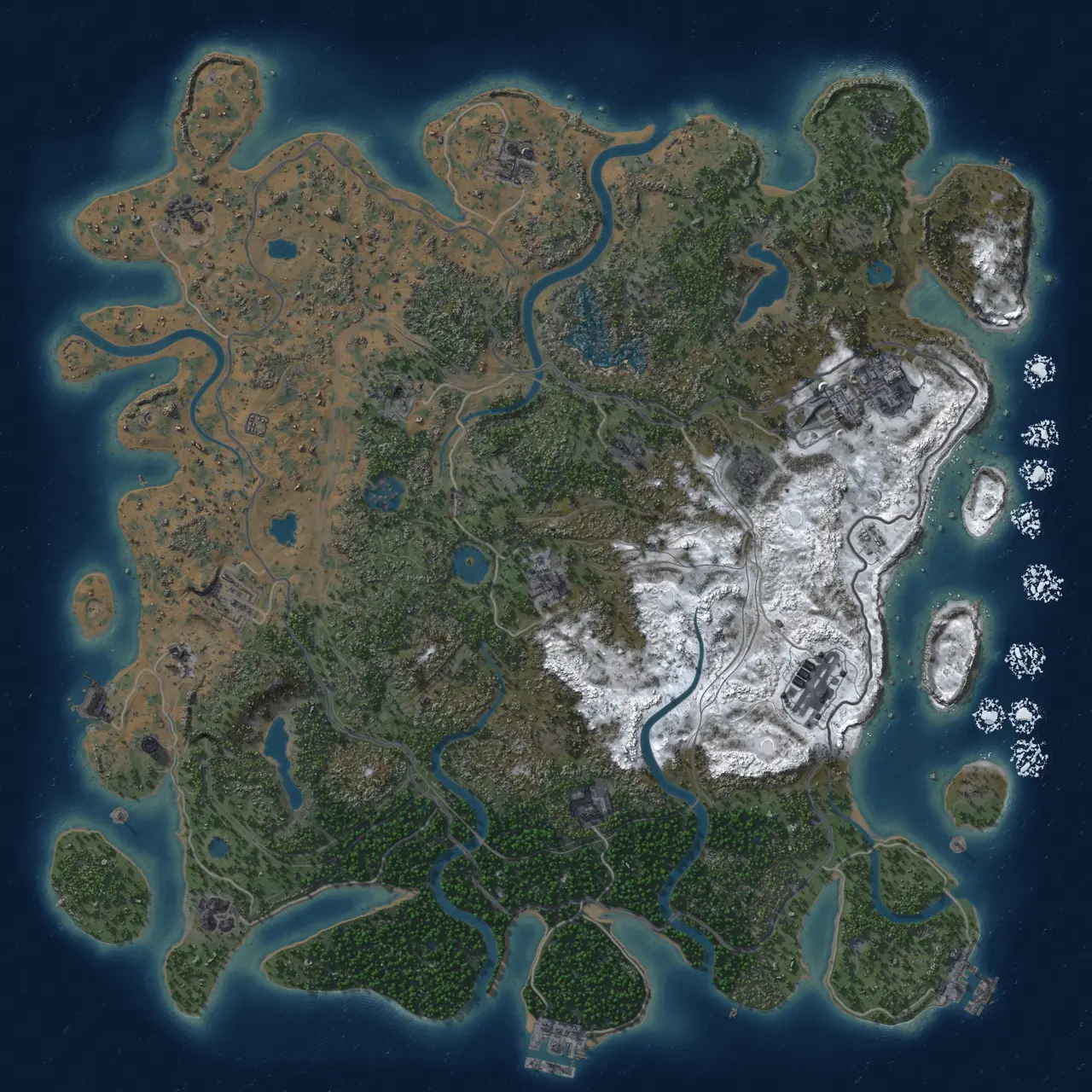 Rust Map: Custom Map