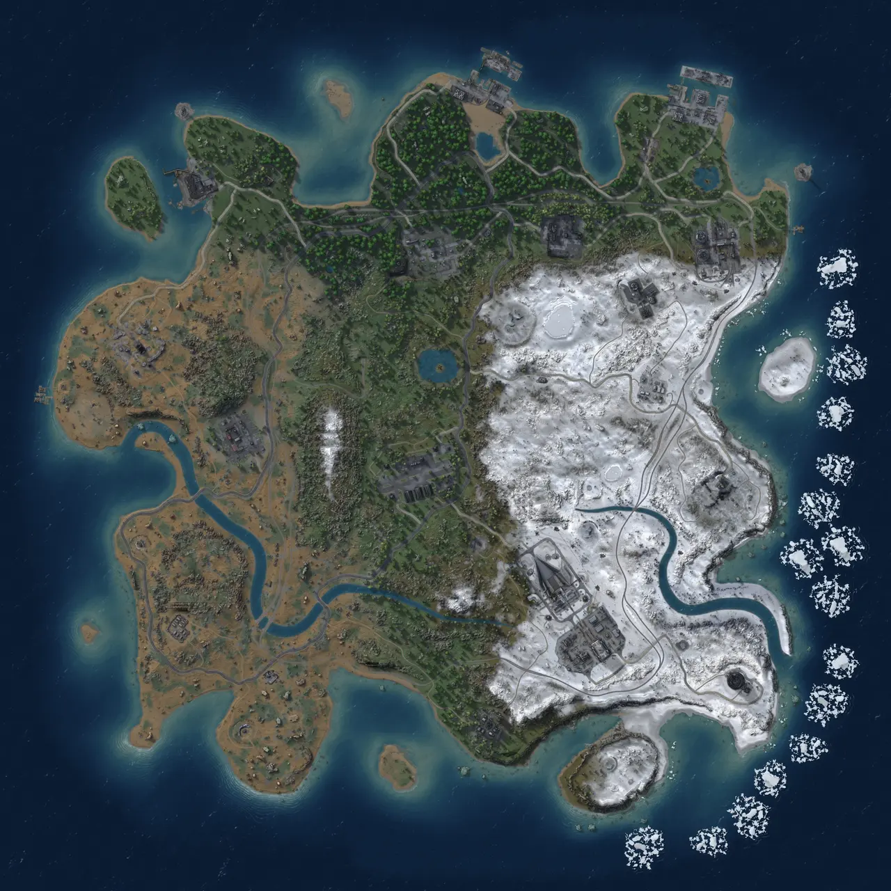 Rust Map: Custom Map