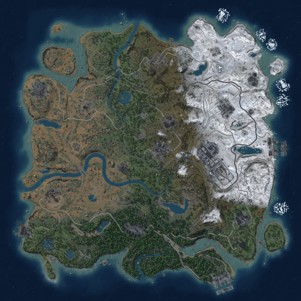 Rust Map: Custom Map
