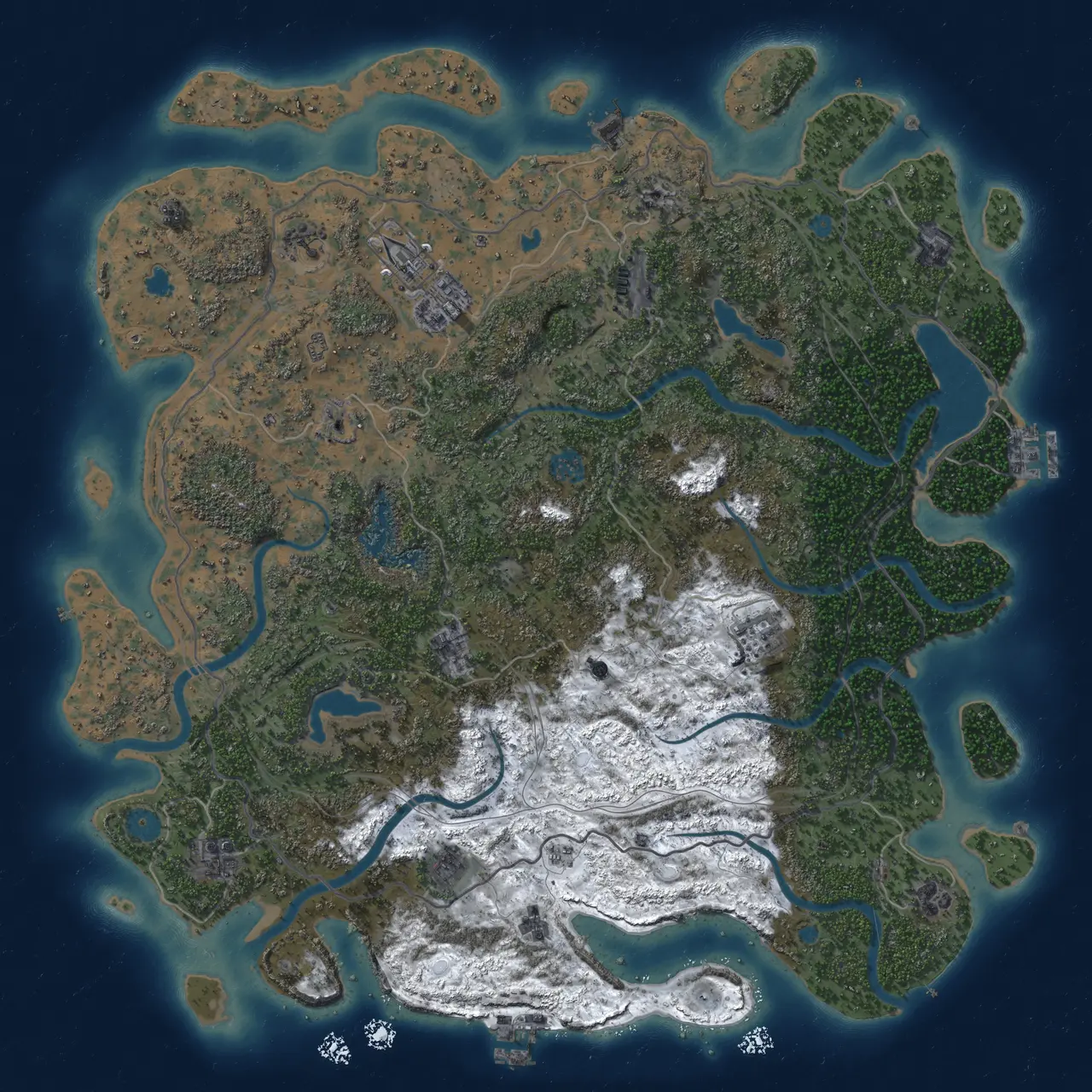 Rust Map: Custom Map