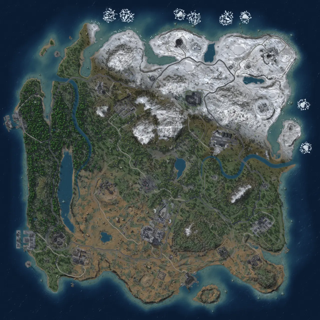 Rust Map: Custom Map