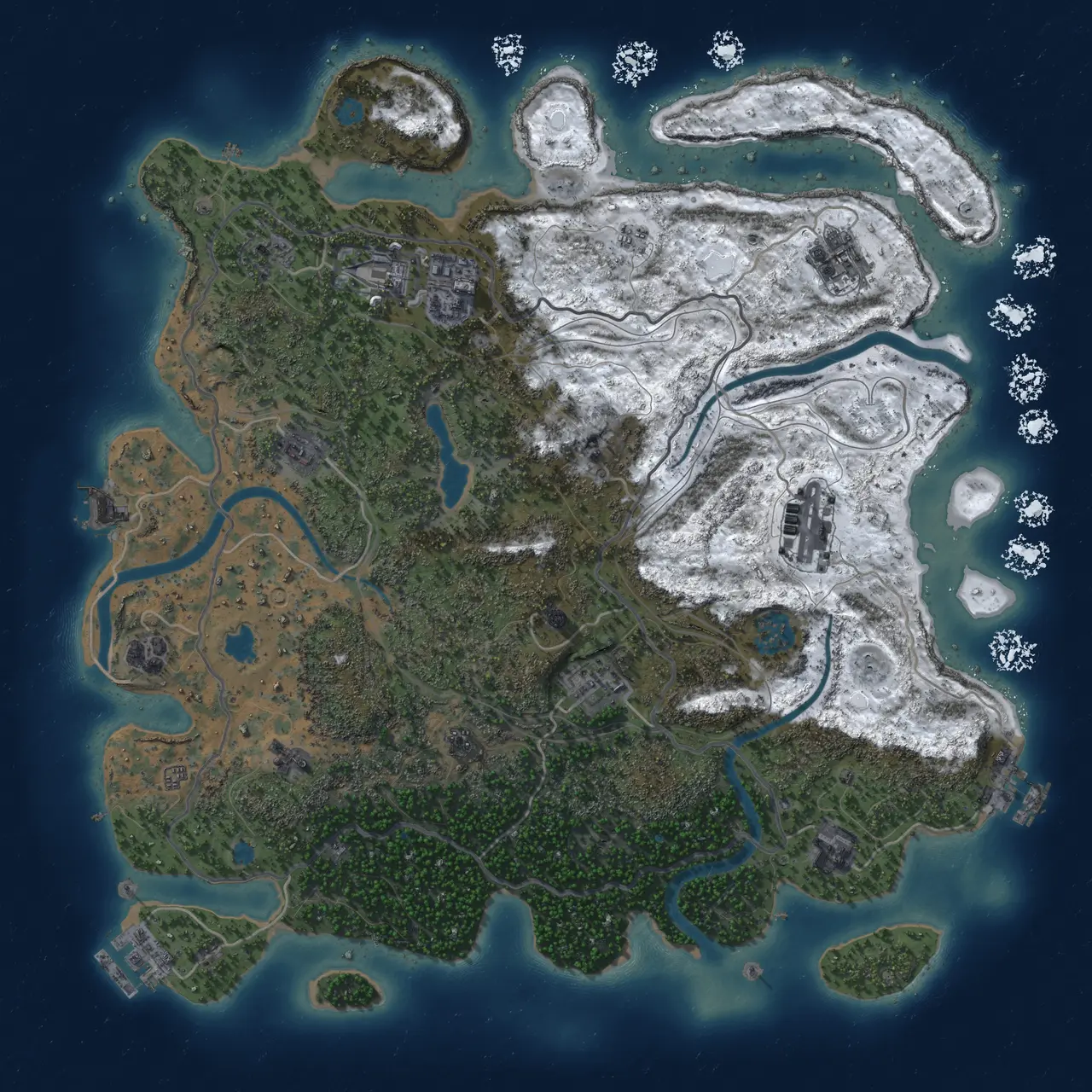Rust Map: Custom Map