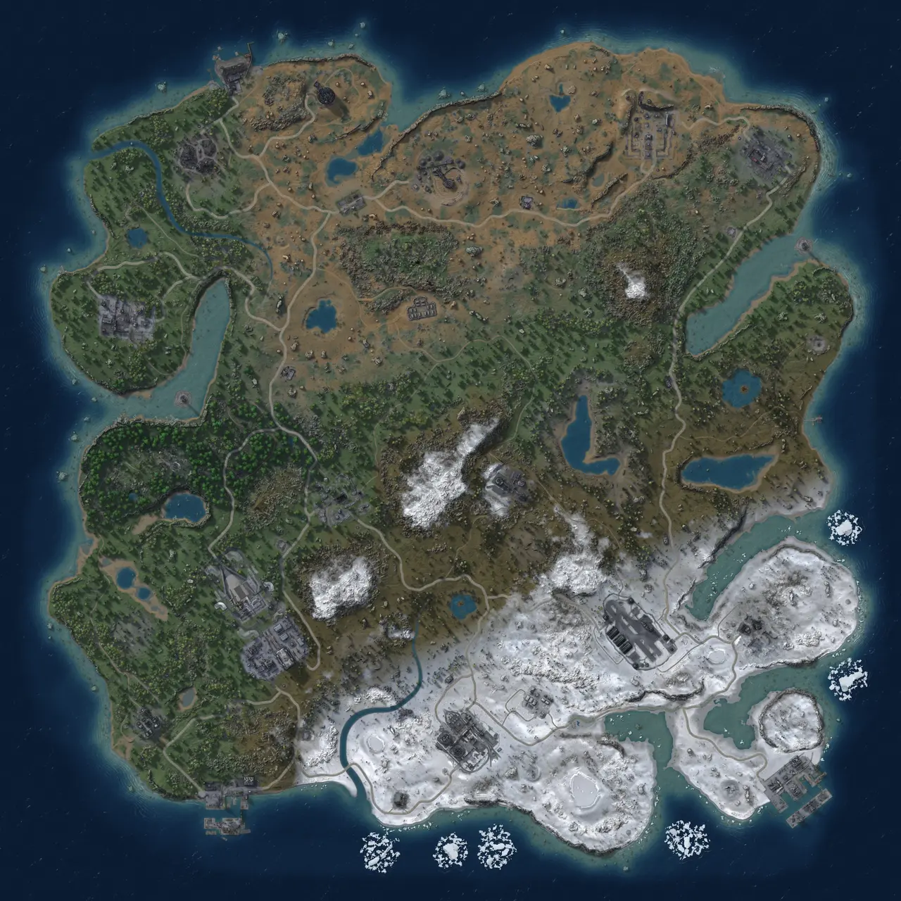 Rust Map: Custom Map