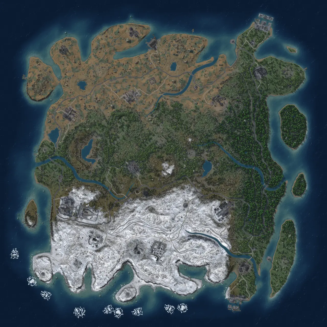 Rust Map: Custom Map