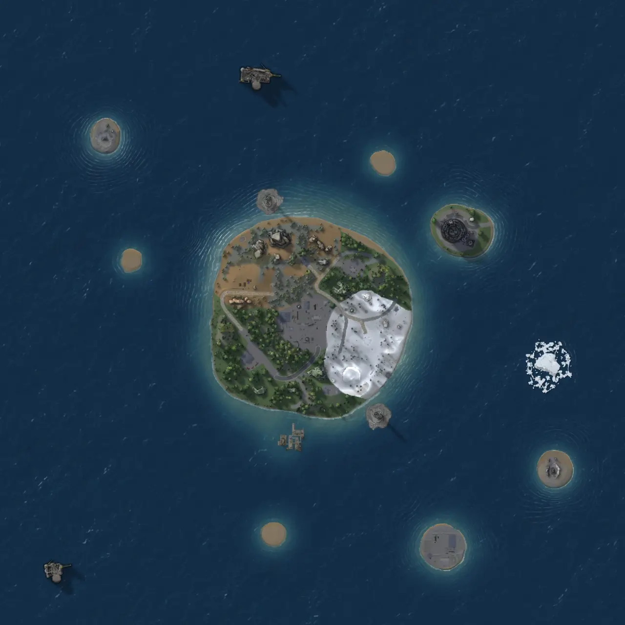 Rust Map: Custom Map