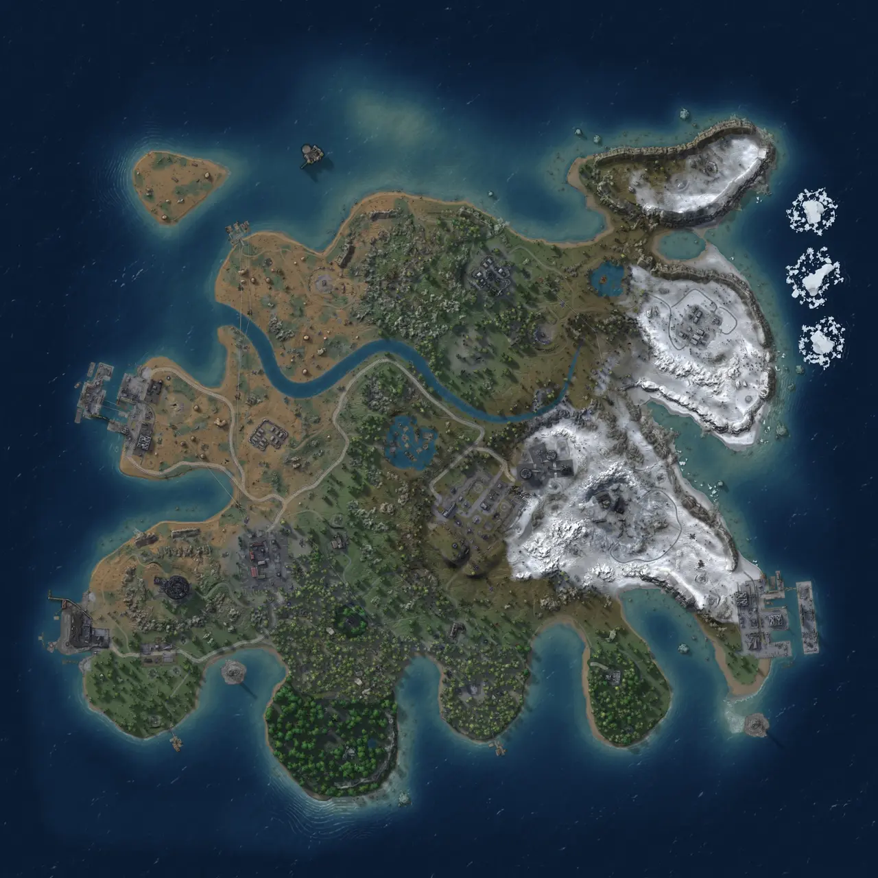 Rust Map: Custom Map