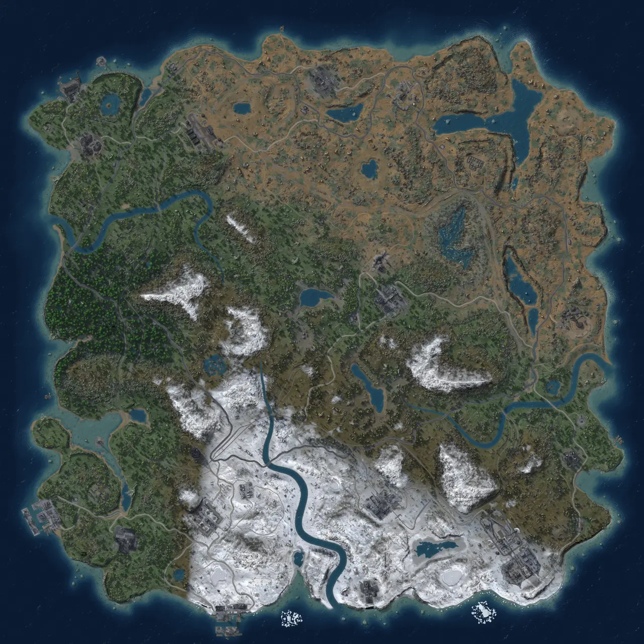 Rust Map: Custom Map